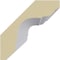 Ekena Millwork 2 1/4"H x 2 1/4"P x 3 1/4"F x 94 1/2"L Jefferson Traditional Smooth Crown Moulding MLD02X02X03JE - alternate 4
